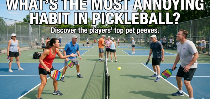 What's the Most Annoying Habit in Pickleball?