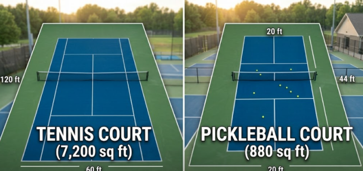 Is tennis harder than pickleball?