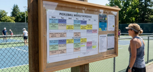 Should pickleball courts have age-specific hours?