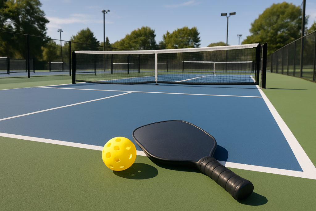 is pickleball hard