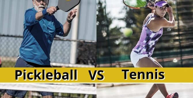 Pickleball vs tennis