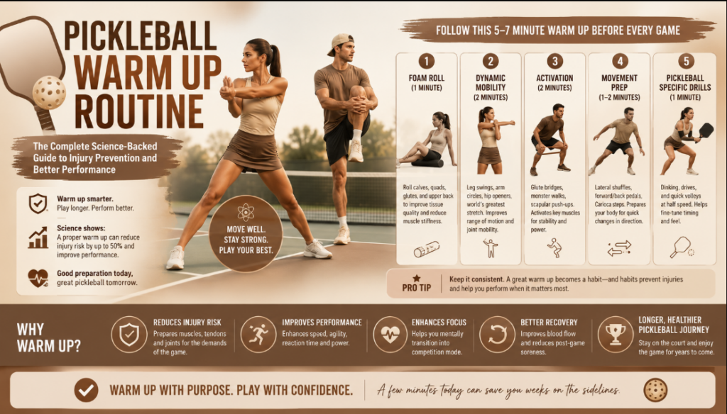 Pickleball Warm Up Routine