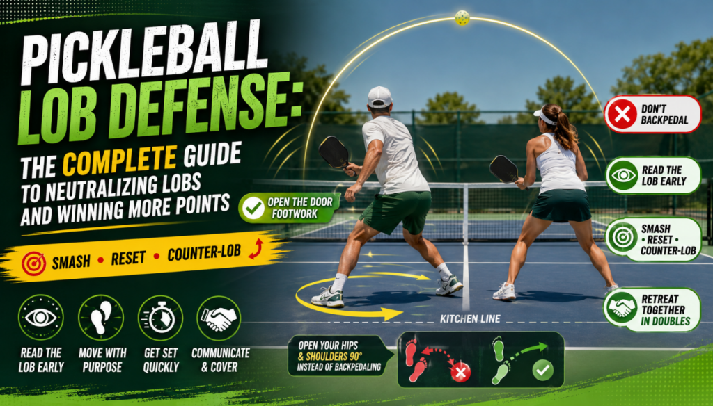 Pickleball Lob Defense