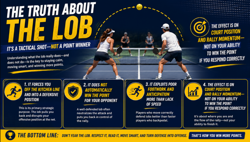 Pickleball Lob Defense