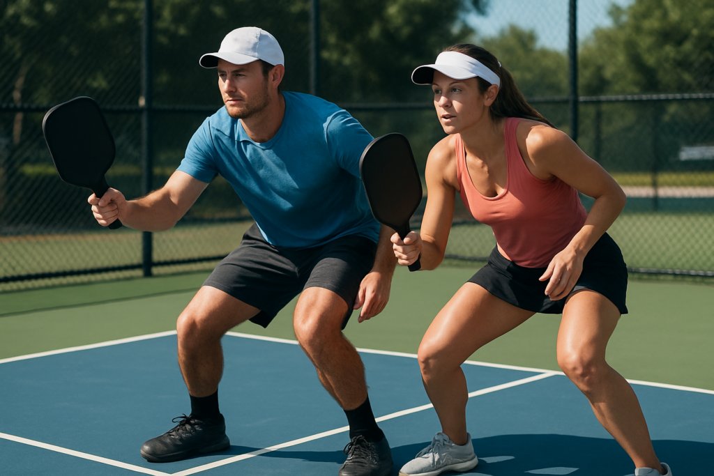 is pickleball hard