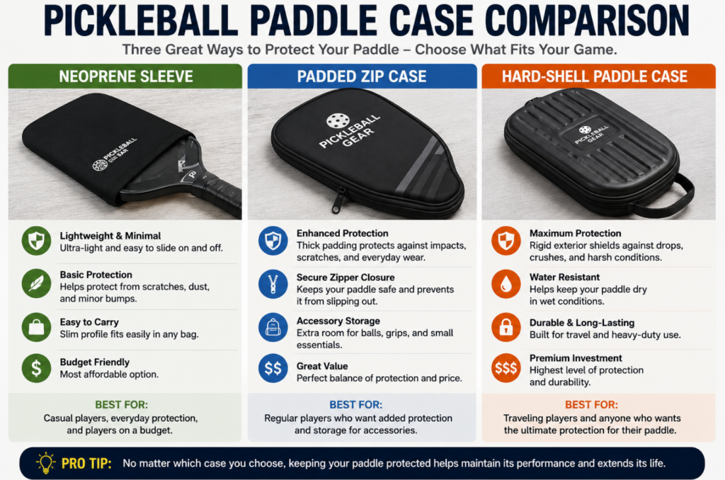 pickleball paddle cover